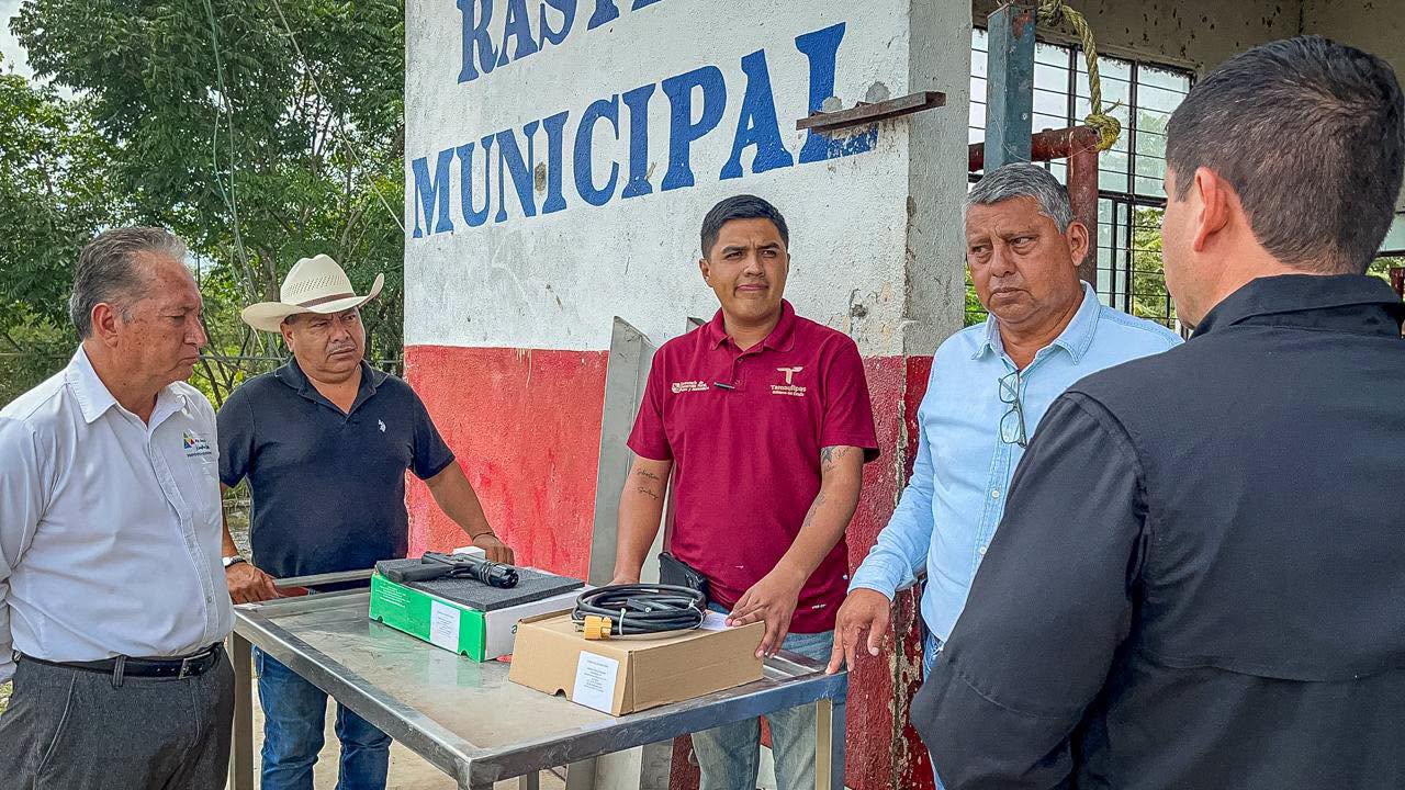 El Gobierno Municipal de Ocampo equipa el Rastro Municipal para fortalecer el sector rural