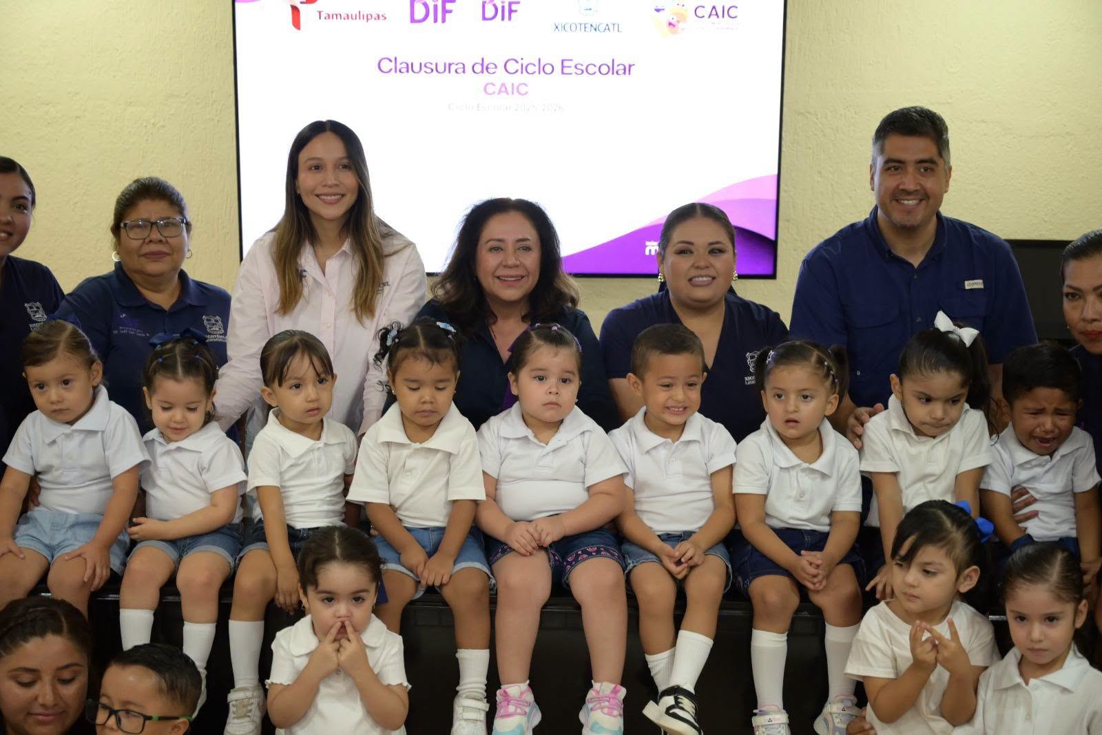 Concluye ciclo escolar en el CAIC