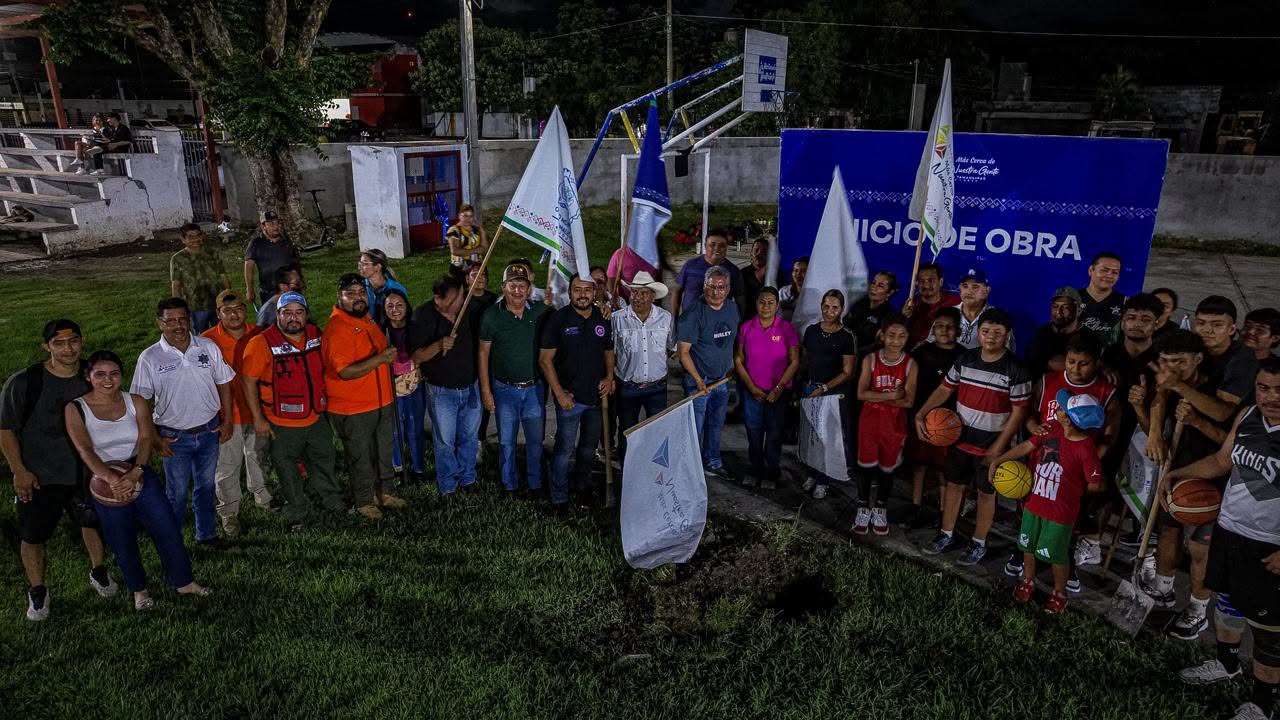 El Gobierno Municipal transforma la Unidad Deportiva 20 de Noviembre con nueva techumbre y alumbrado